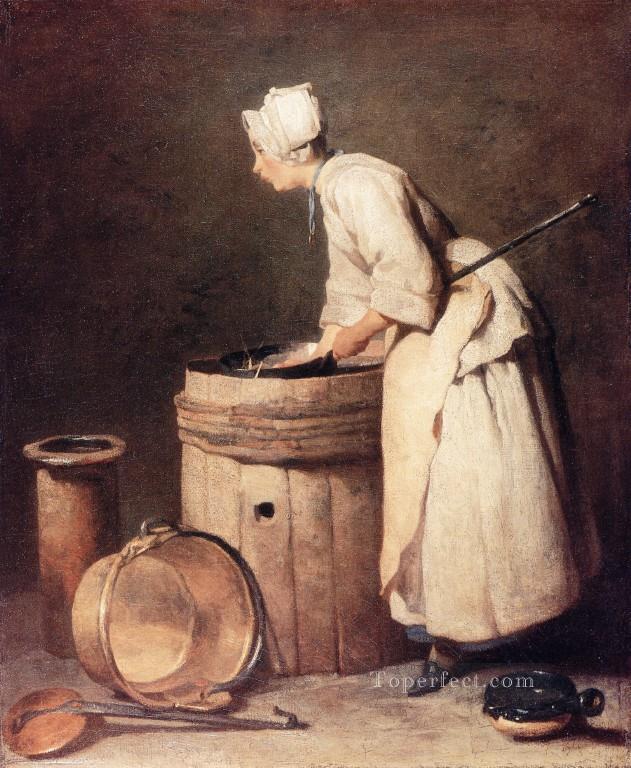 Scul Jean Baptiste Simeon Chardin Oil Paintings
